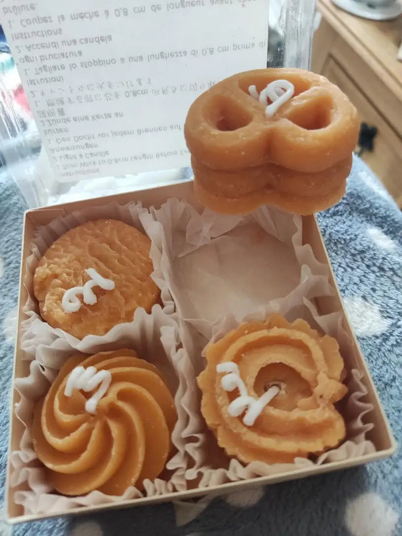 Bougie Trompe l'oeil Pâtisserie 🥐