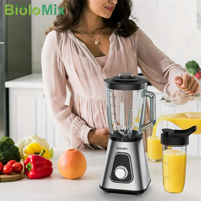 Blender BioloMix – Mixeur Haute Performance pour Smoothies et Recettes Saines