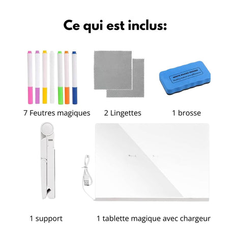 Tablette Magique + 7 stylos offerts