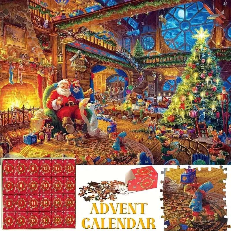 Calendrier de l'avent - Édition Puzzle (Série limitée)